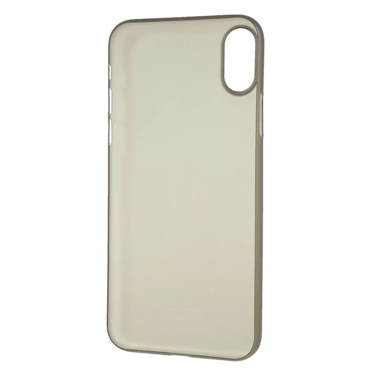 RECCI Ultra Thin Matte Skin Anti-scratch PP Hard Case for iPhone X - Grey