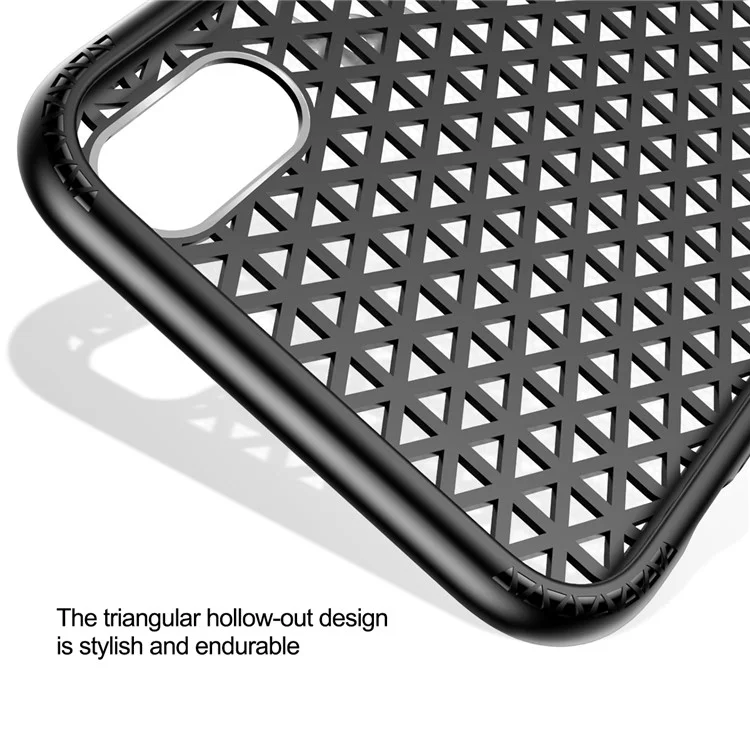 BASEUS Parkour Heat Dissipation TPU + PC Hybrid Case for iPhone X - Black
