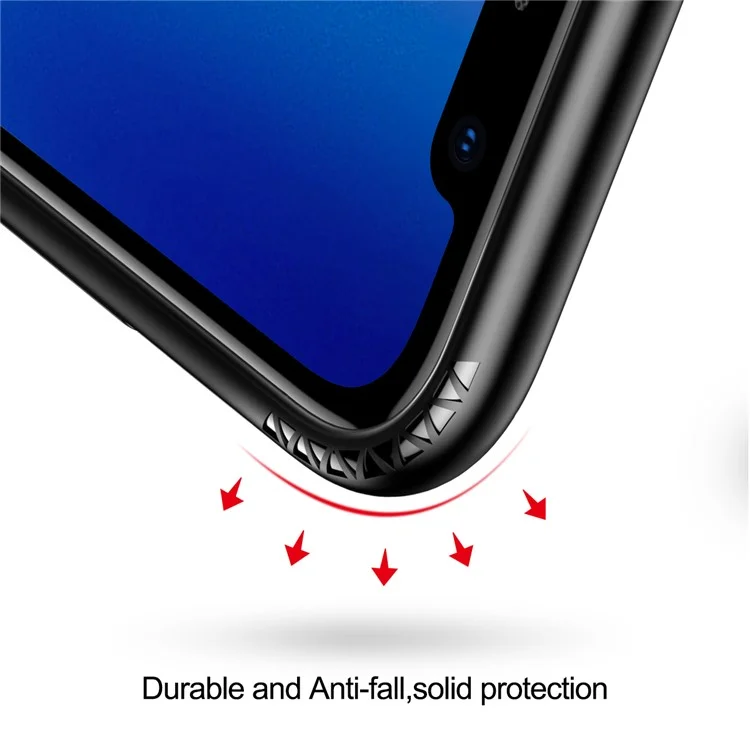 BASEUS Parkour Heat Dissipation TPU + PC Hybrid Case for iPhone X - Black