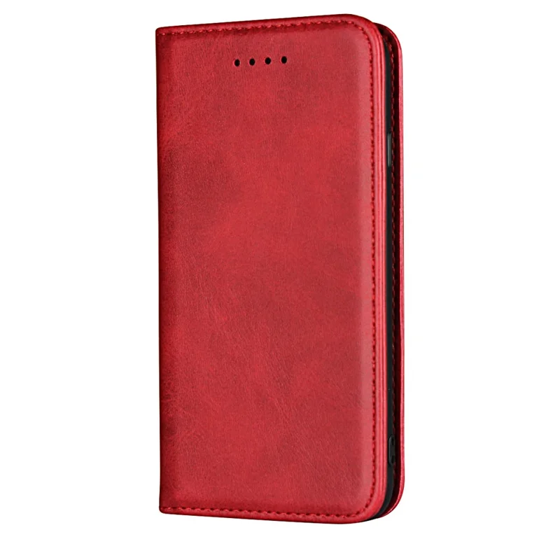 For iPhone 7/8/SE (2020)/SE (2022) 4.7 inch Magnetic Stand Leather Wallet Mobile Phone Case - Red