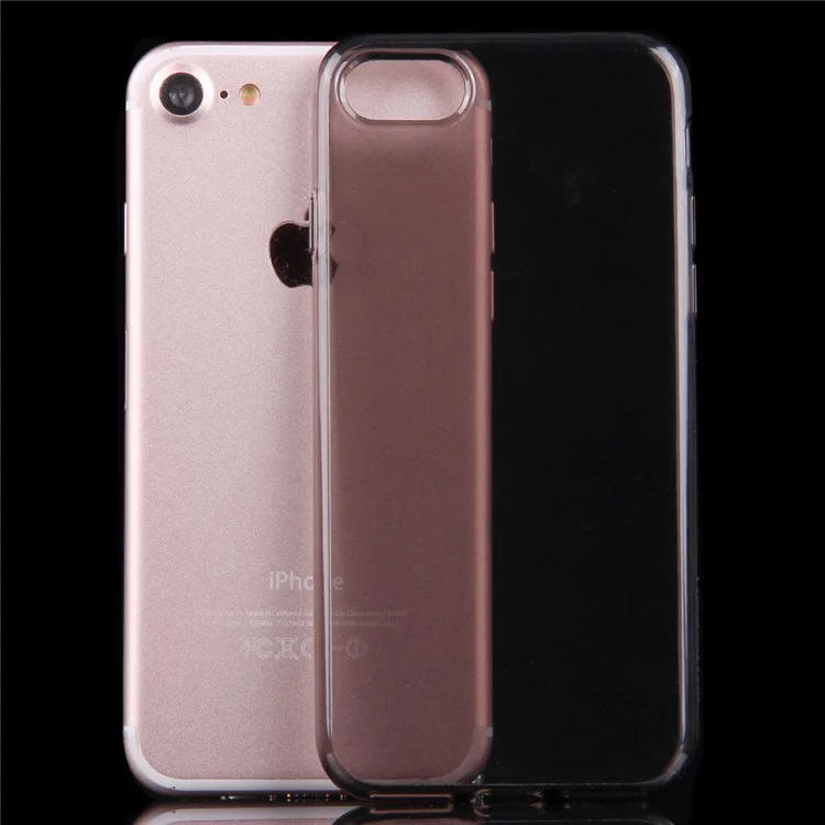 HAWEEL HWL2205 Soft Clear TPU Case for iPhone 8/7 4.7 inch - Black