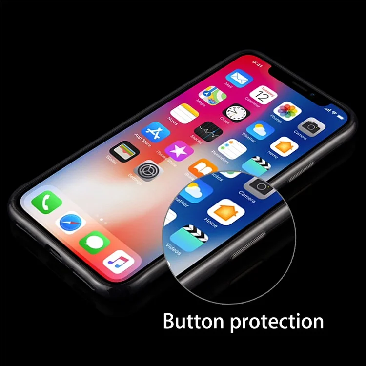 HAWEEL HWL2210 Ultra-thin TPU Case for iPhone X - Black