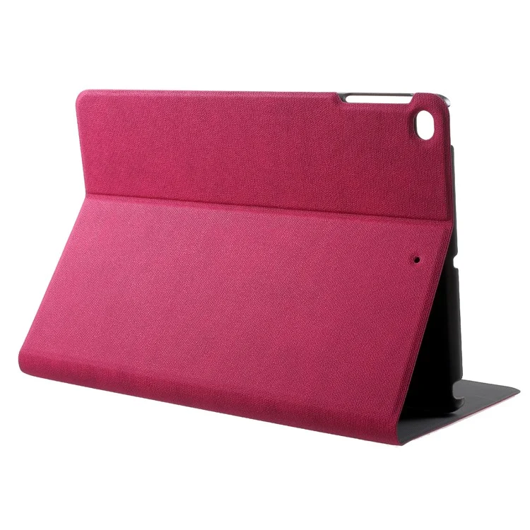 Imprint Deer and Quote Flip Stand PU Leather Case for iPad 9.7-inch (2018)/9.7-inch (2017)/Air 2/Air - Rose