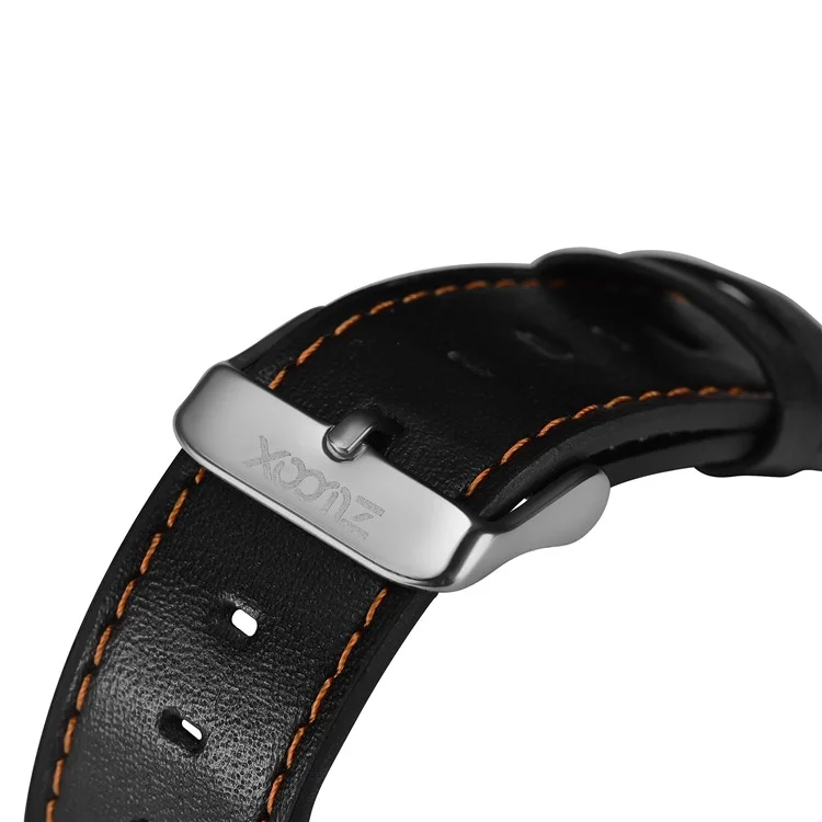 XOOMZ Classic PU Leather Honeycomb Watch Strap for Apple Watch Series 2/1 38mm - Black