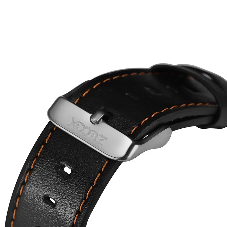 XOOMZ Classic PU Leather Honeycomb Watch Strap for Apple Watch Series 2/1 42mm - Black