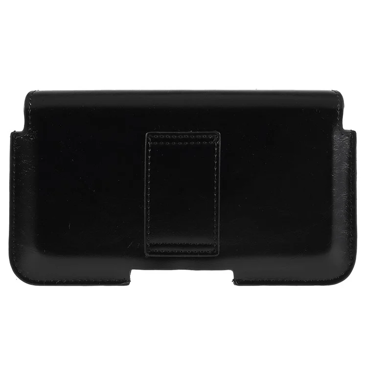 For 5.5 inch and 4.7 inch Smartphones PU Leather Protection Wallet Mobile Phone Case - Black