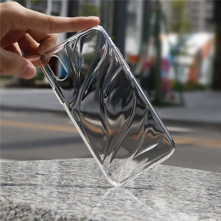 BASEUS Water Modelling Soft TPU Back Phone Case for iPhone X - Black