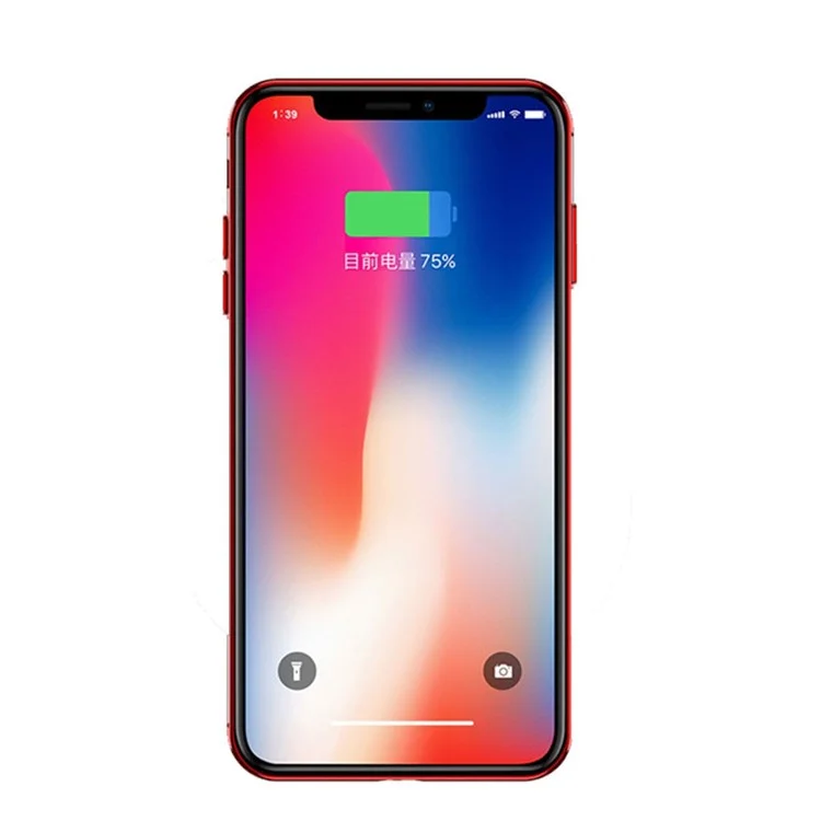 NXE Electroplating Edge Pattern Printing Rhinestone Decor TPU Case for iPhone X - Girl