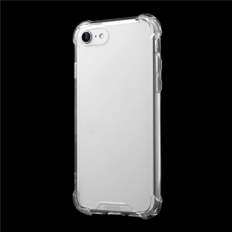 ROAR KOREA Clear Acrylic Back + TPU Edge Hybrid Shockproof Case for iPhone 8/7 4.7 inch