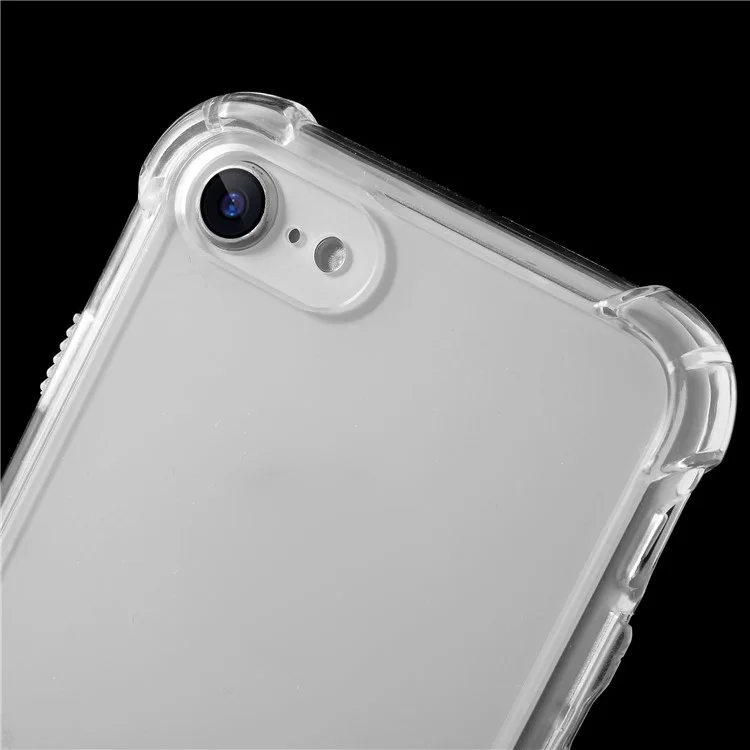 Roar Clear Acrylic Back + TPU Edge Hybrid Hybrid Shockproof Boîte Pour Iphone 8/7 / se (2022) / se (2020)