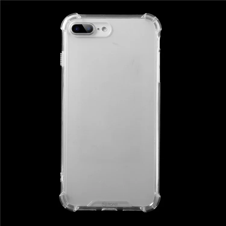 ROAR KOREA Clear Acrylic Back + TPU Edge Hybrid Shockproof Case for iPhone 8 Plus/7 Plus 5.5 inch