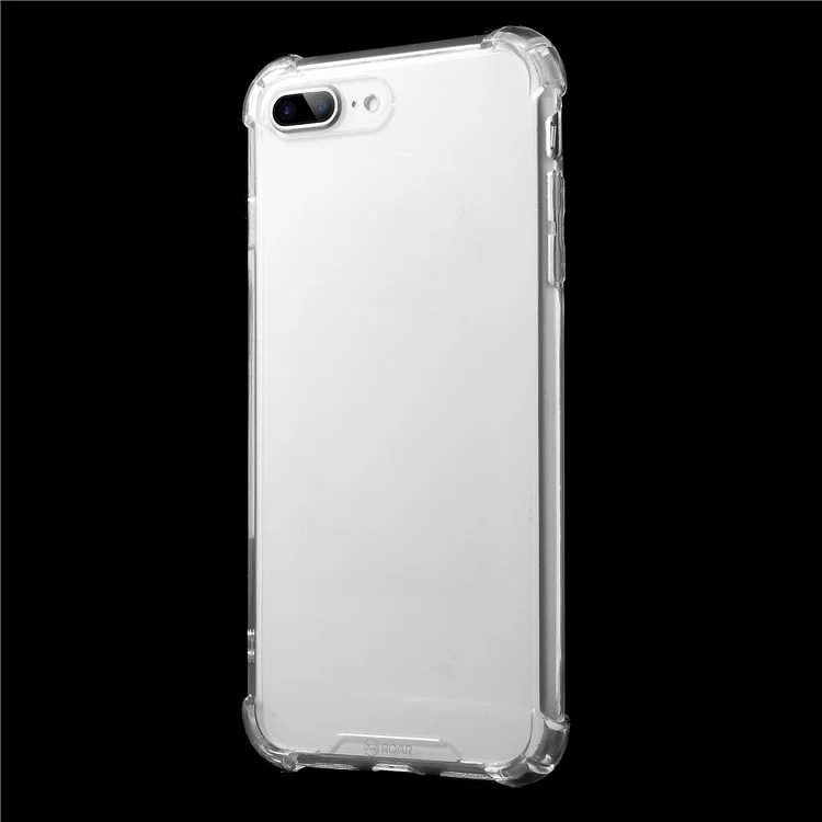 ROAR KOREA Clear Acrylic Back + TPU Edge Hybrid Shockproof Case for iPhone 8 Plus/7 Plus 5.5 inch