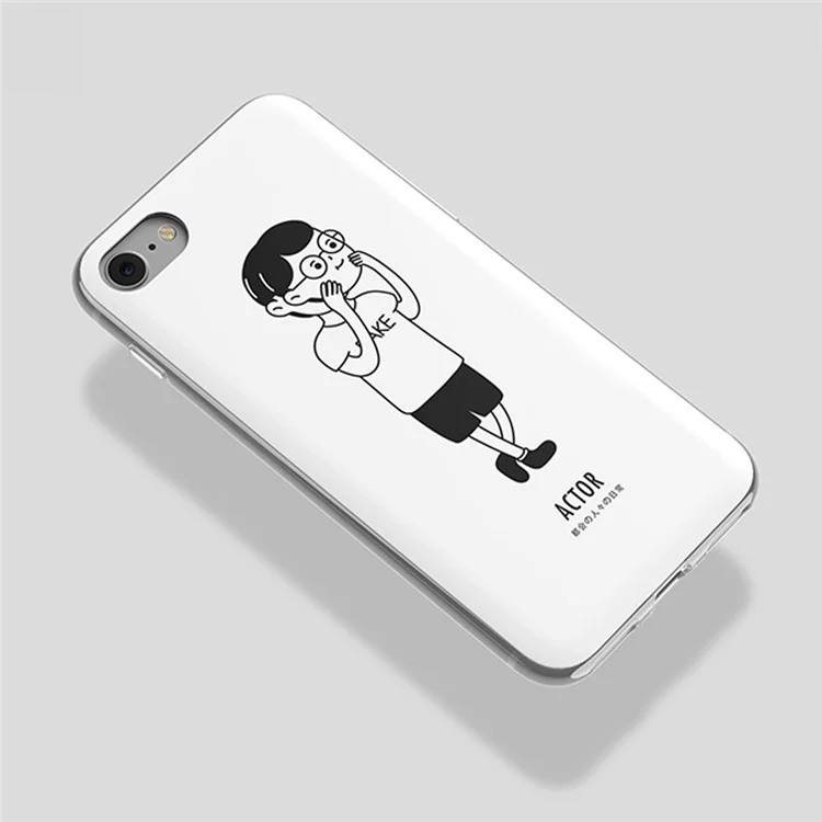 Actor - BCASE S009 Patterned TPU Mobile Phone Case for iPhone 8 / 7 4.7 inch