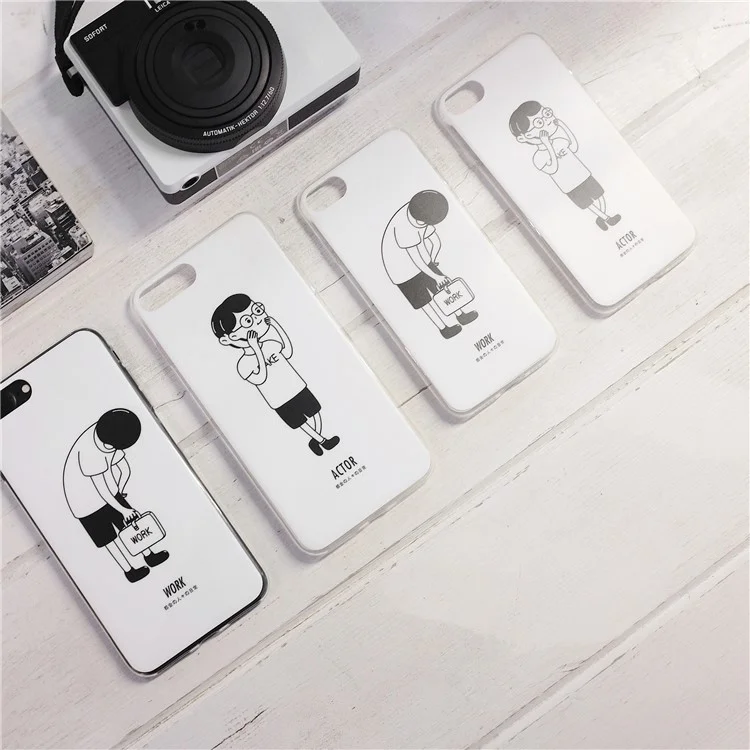 Actor - BCASE S009 Patterned TPU Mobile Phone Case for iPhone 8 / 7 4.7 inch