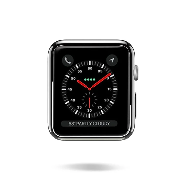 DUX DUCIS S Series Electroplating Soft TPU Protective Case for Apple Watch Series 3/2 38mm - Black