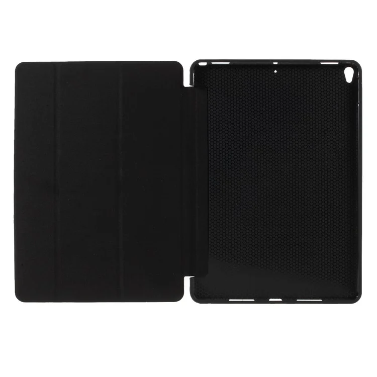 Pattern Printing Tri-fold Stand PU Leather Protection Cover for iPad Pro 10.5 (2017) - Panda