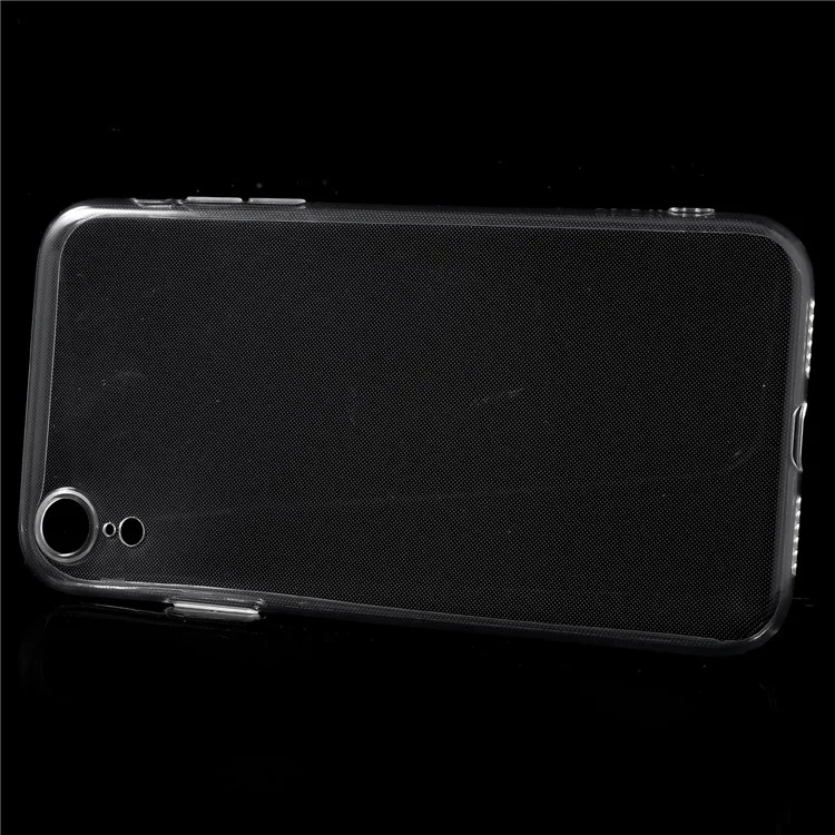 For iPhone 9 Clear TPU Phone Cover Case with Non-slip Inner - Transparent