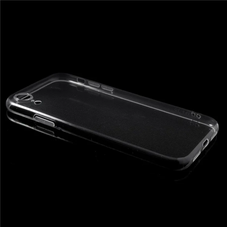 For iPhone 9 Clear TPU Phone Cover Case with Non-slip Inner - Transparent
