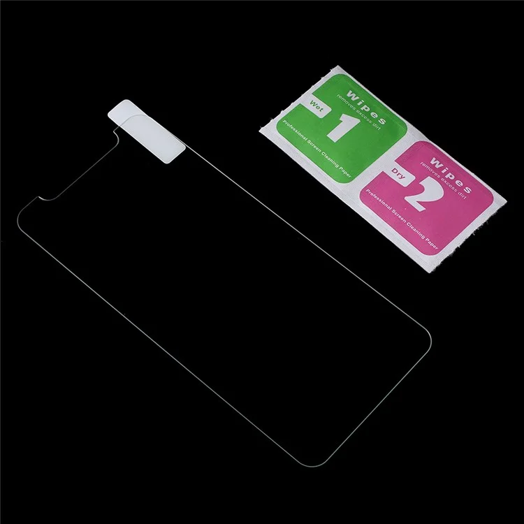 Shell Texture Detachable Magnetic Hard Case + Tempered Glass Protector Film for iPhone X - Black