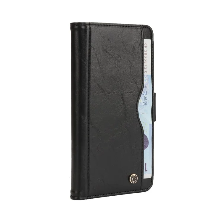 Removable 2-in-1 Multi-slot Wallet Leather Case +TPU Back Shell for iPhone 8 Plus / 7 Plus 5.5 inch - Black