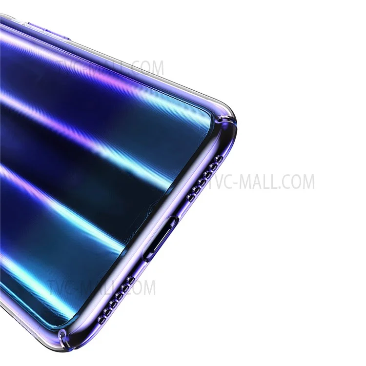 BASEUS Aurora Series Electroplating Hard Plastic Shell for iPhone X - Blue