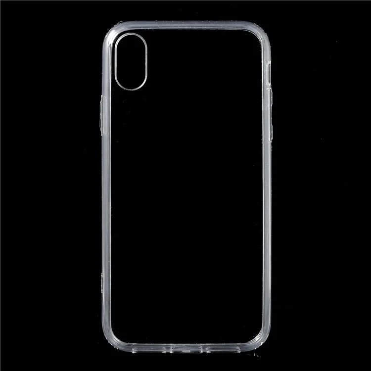 Crystal Clear Acrylic + TPU Hybrid Shell Cover for iPhone 9