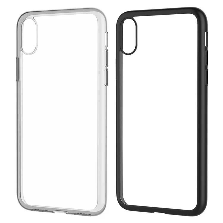DEVIA Nobility PC + TPU Hybrid Case for iPhone X - Black