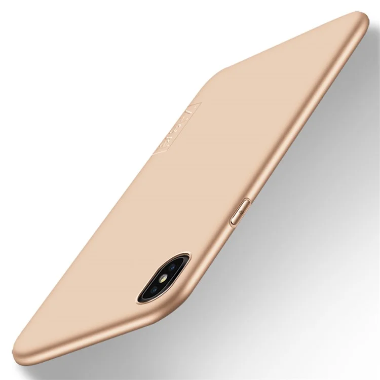 X-LEVEL Guardian Series Matte TPU Flexible Phone Case Accessory for iPhone XS Max 6.5 inch - Gold