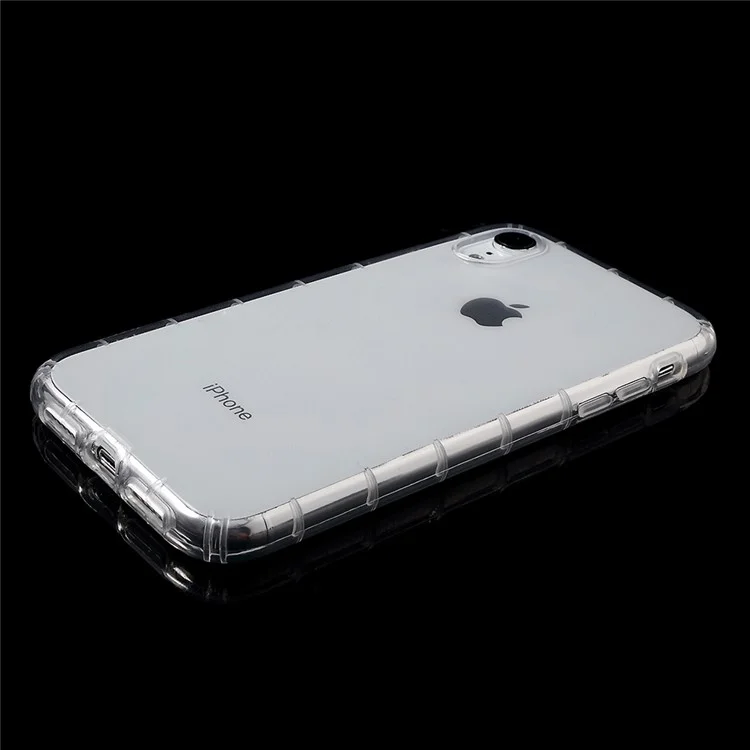 Funda de protección de TPU transparente a prueba de caídas para iPhone XR de 6.1 pulgadas