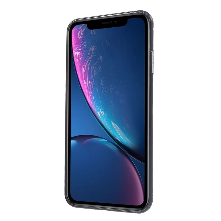 Ultra-thin Plastic Back Cell Phone Cover for iPhone XS Max 6.5 inch - Black
