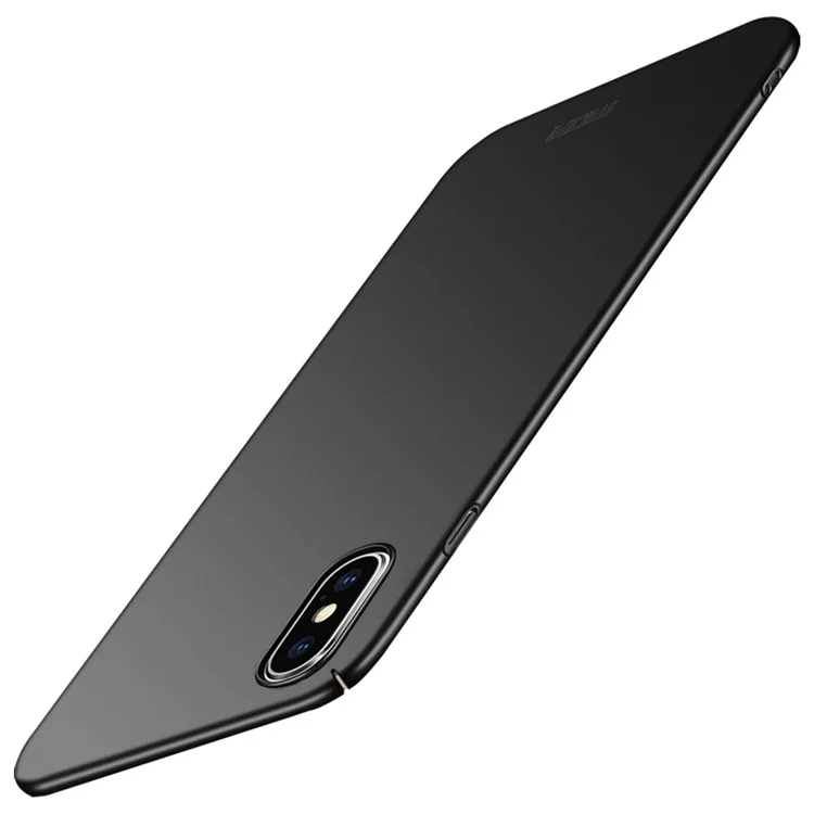 Mofi Shield Frosted Ultra-dünner Kunststoff-mobilfunkgehäuse Für Iphone XS Max 6,5 Zoll - Schwarz