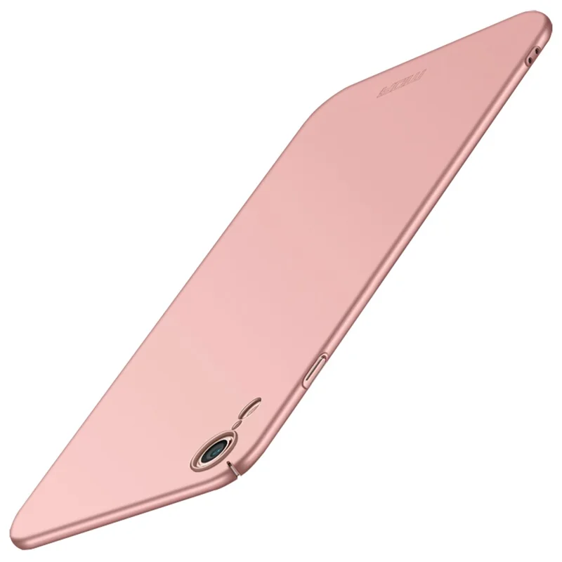 MOFI Shield Frosted Ultra-thin Plastic Mobile Phone Back Case for iPhone XR 6.1 inch - Rose Gold