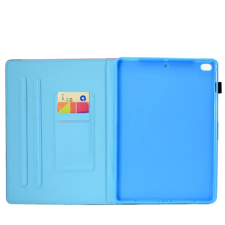 Pattern Printing Stand Leather Tablet Case for iPad 9.7 (2018)/9.7 (2017)/Air 2/Air - Seaside