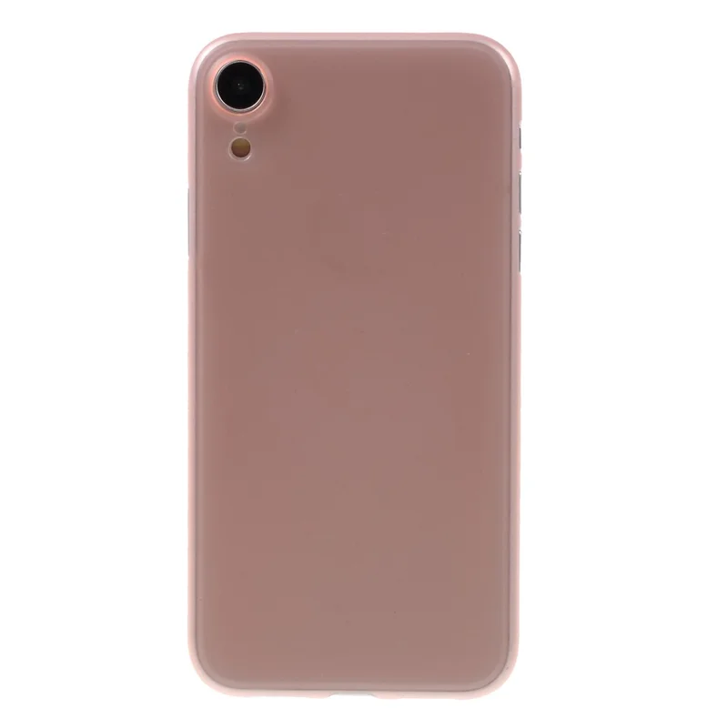 Ultra-Thin Matte Hard PC Case Shell for iPhone XR 6.1 inch - Rose Gold