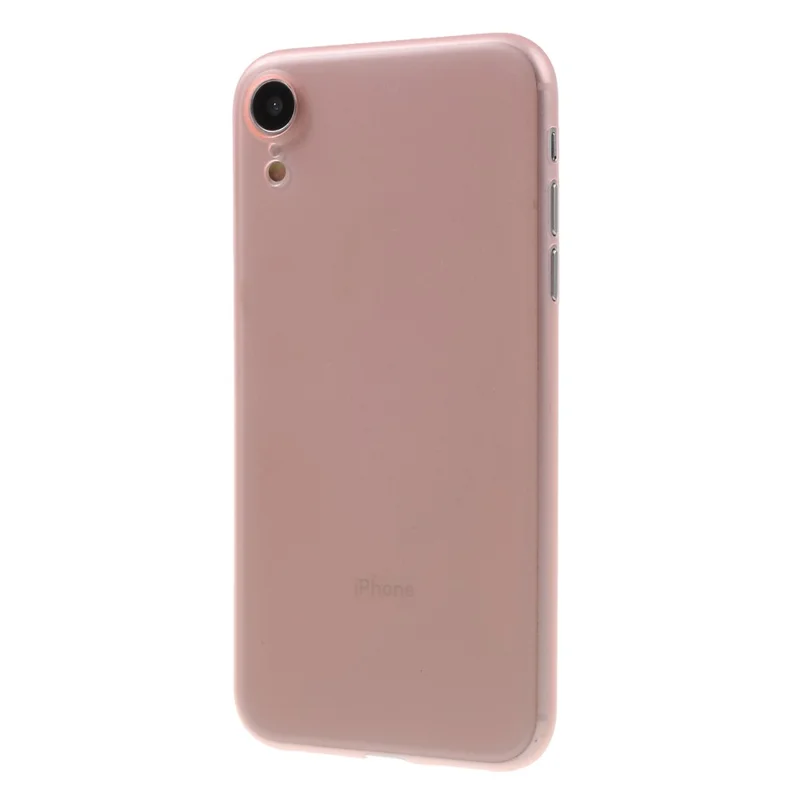 Ultra-Thin Matte Hard PC Case Shell for iPhone XR 6.1 inch - Rose Gold