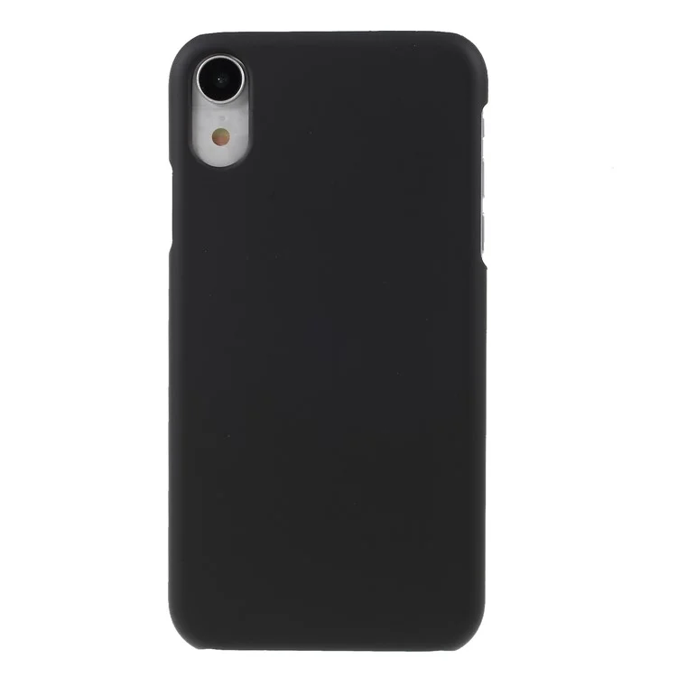 Rubberized PC Hard Cover for iPhone XR 6.1 inch - Black