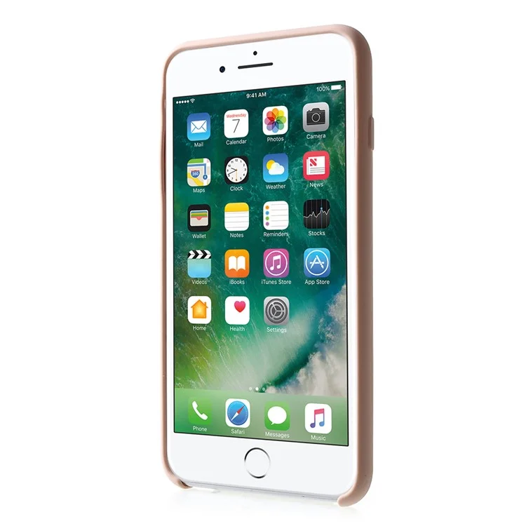 Per iPhone 8 Plus / 7 Plus 5.5 pollici Custodia in Silicone Solida - Rosa