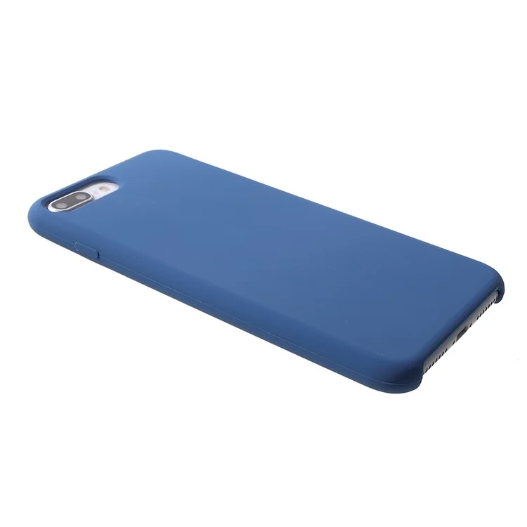 For iPhone 8 Plus / 7 Plus 5.5 inch Solid Silicone Case Cover - Baby Blue