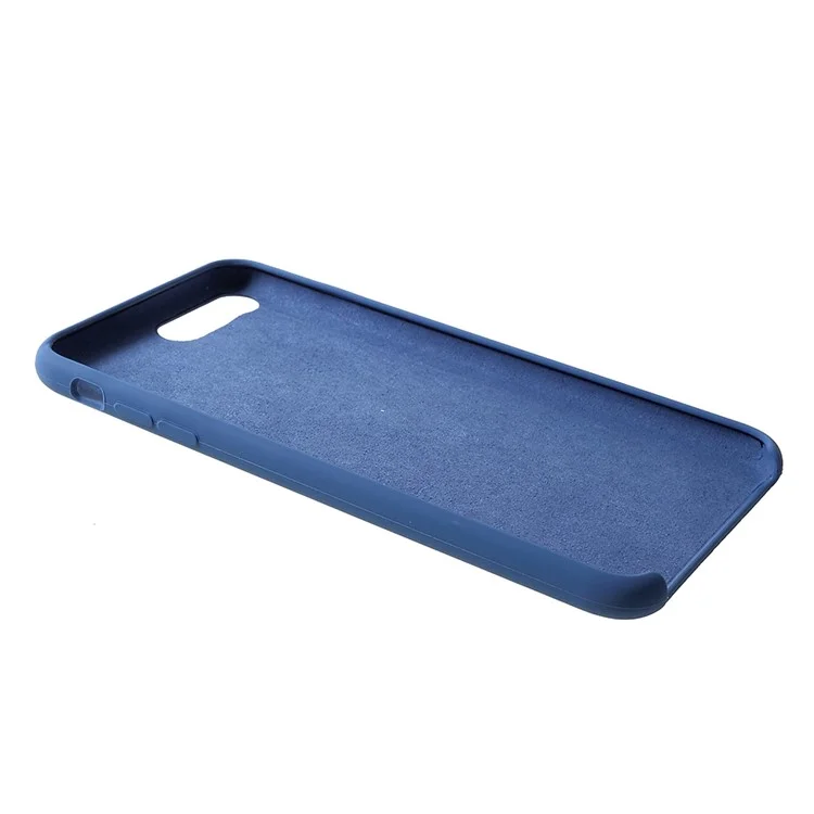 For iPhone 8 Plus / 7 Plus 5.5 inch Solid Silicone Case Cover - Baby Blue
