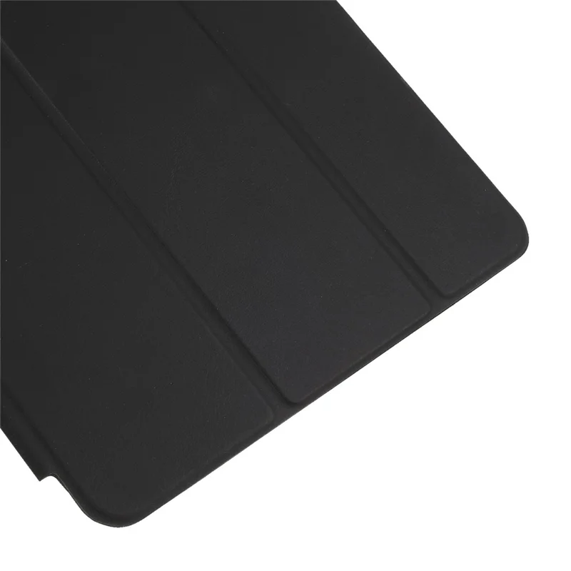 Tre-delt stander Smart Læderdæksel til iPad Air 2 - Sort