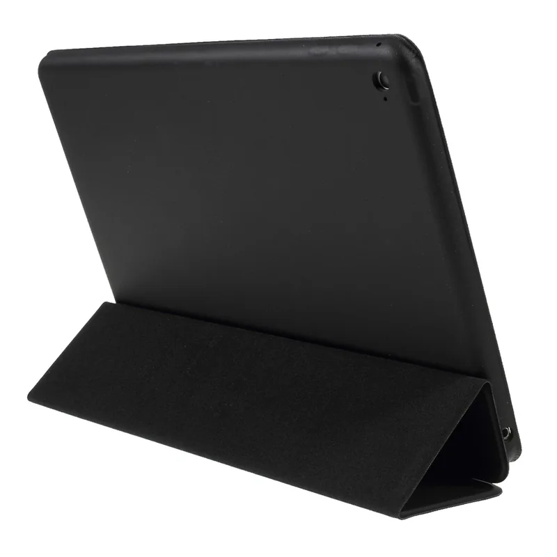 Tre-delt stander Smart Læderdæksel til iPad Air 2 - Sort