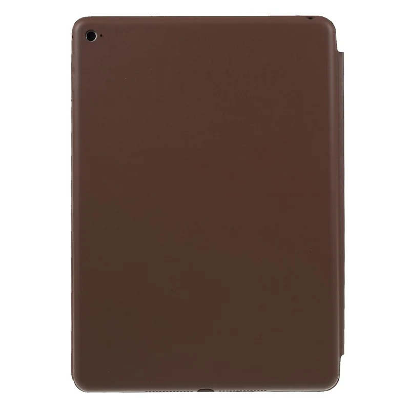 Smart läderfodral med tre veck och ställfunktion till iPad Air 2 – Kaffe