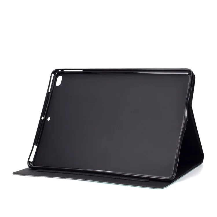 Custodia in Pelle di Stampa a Motivi Per Ipad da 9,7 Pollici (2018) /9,7 Pollici (2017)/air 2/air - Farfalla Vivida