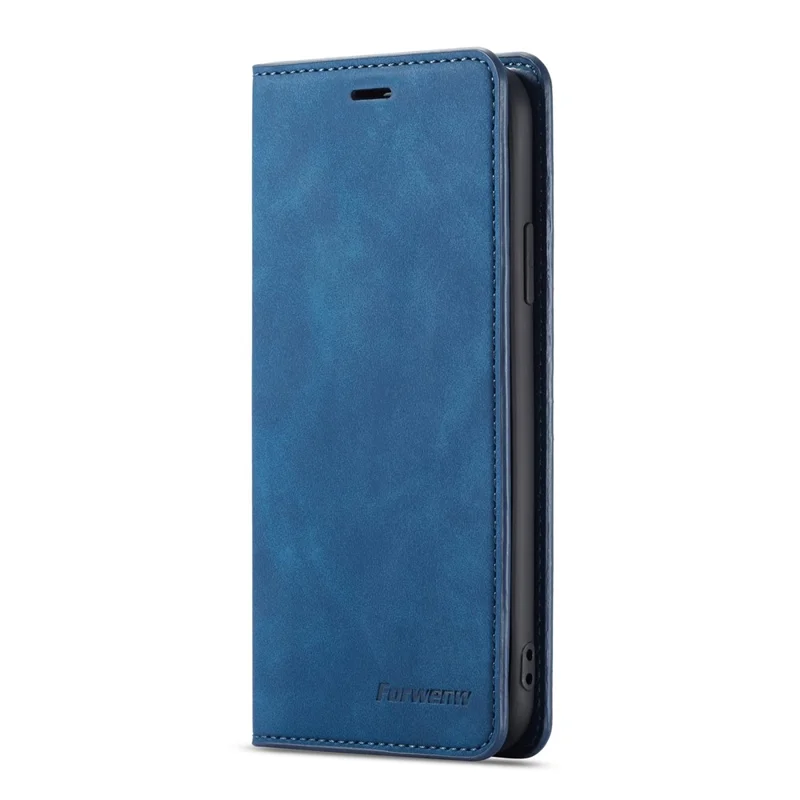 FORWENW Fantasy Series Cell Phone Silky Touch Leather Wallet Case for iPhone XS Max 6.5 inch - Blue