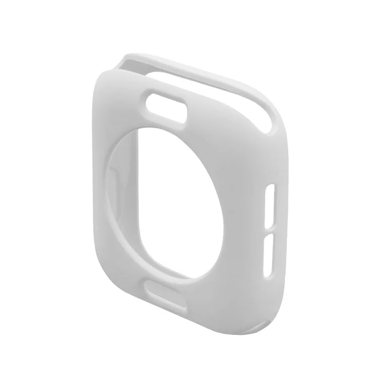 Hat Prince For Apple Watch Series 5 4 44mm TPU Protetive Case + 3D Filme de Estimação de Curvatura Curva HD Clear Clear - Branco