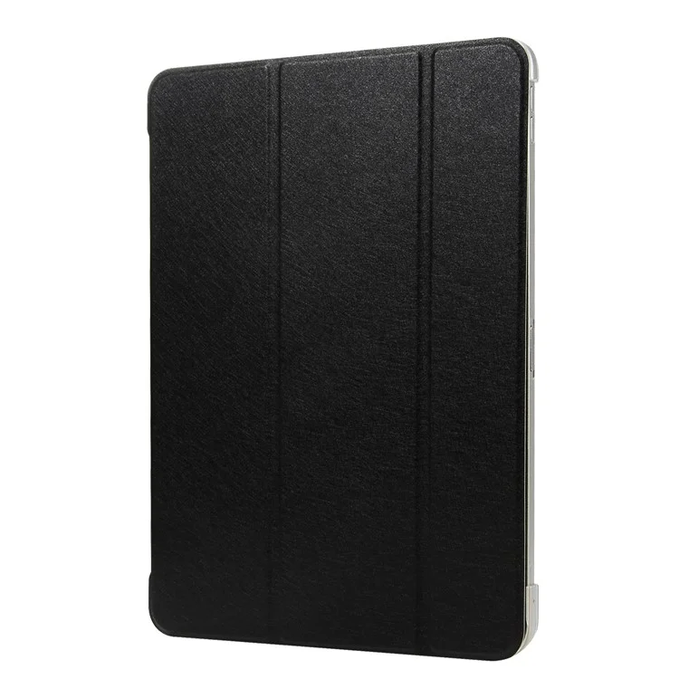 Leather Smart Case with Tri-fold Stand for iPad Pro 11-inch (2018) - Black