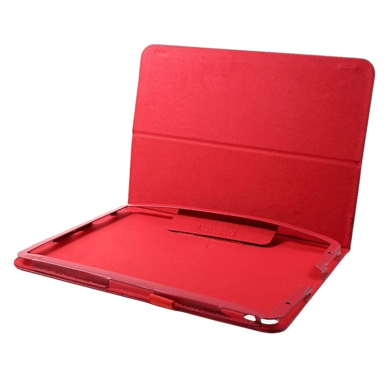 Para Ipad Pro de 11 Polegadas (2018) Case de Couro PU Com Suporte - Vermelho
