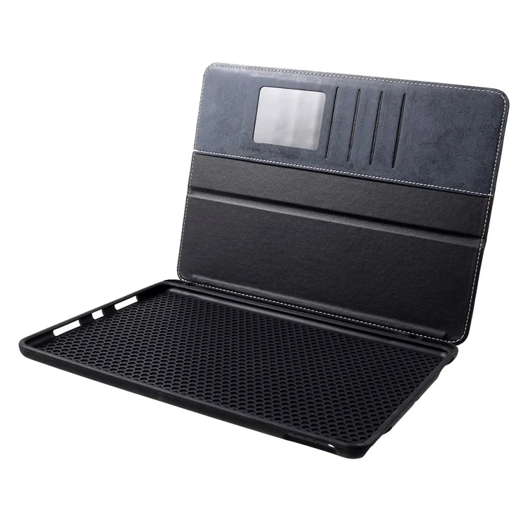 Custodia Per Gusci Per Portafoglio in Pelle Con Slot a Penna Per Ipad Pro 10.5 (2017) / Ipad Air 10.5 (2019) - Blu Scuro