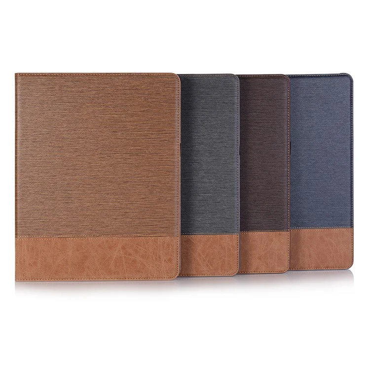 Texture Sheatpick PU in Pelle Smart Case [portafoglio / Stand] Per Ipad Pro 12,9 Pollici (2018) - Blu