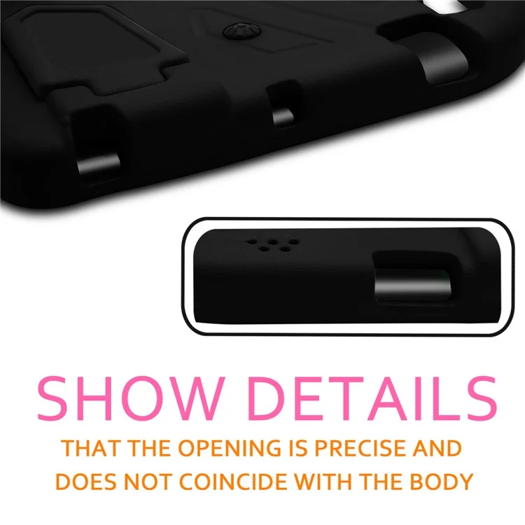 Sparrow Design Shock -resean Friendly Eva Pablet Case Для Ipad 4/3/2 с Кронштейном и Ручкой - Черный